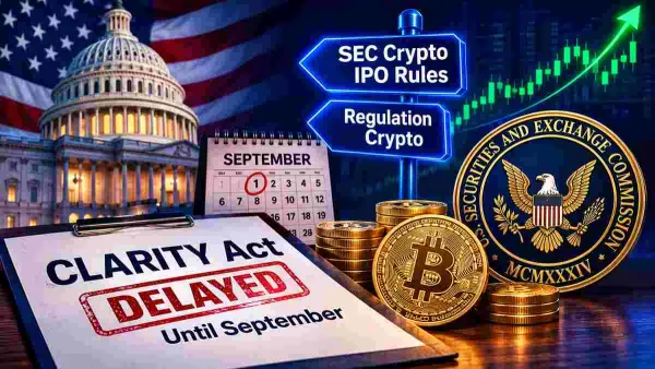 CLARITY Act Delayed Until September as SEC Advances Crypto